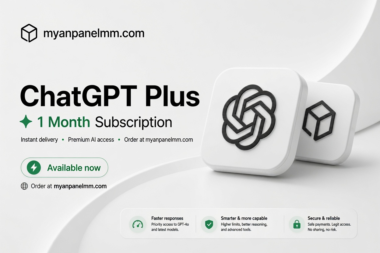 Chatgpt Plus ( Offer plan) - 1 Month / Ready Made Account