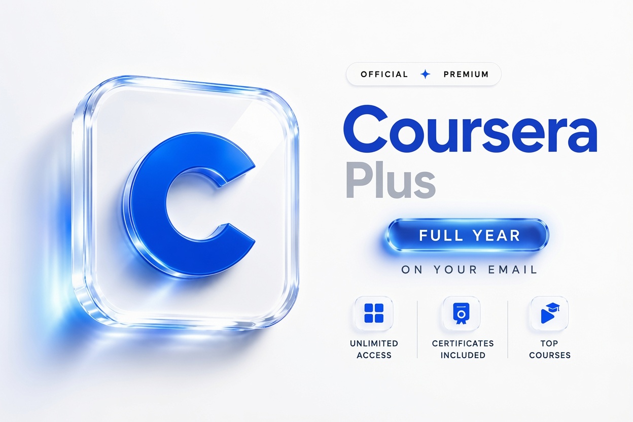 Coursera Plus - 1 Year